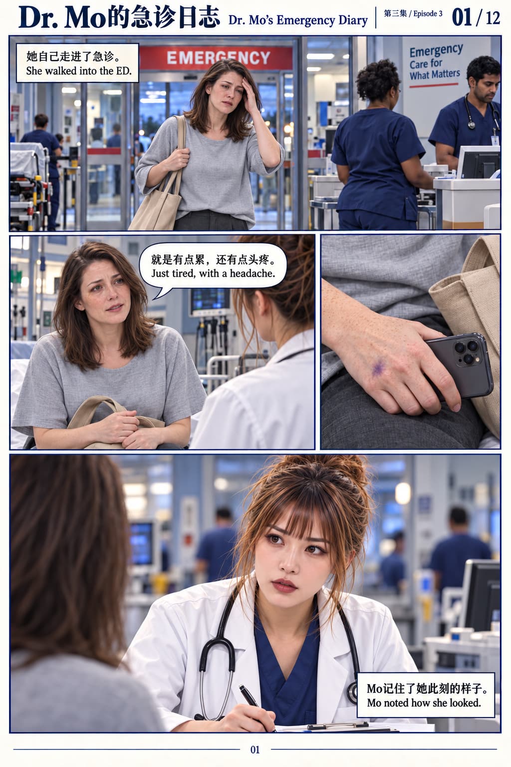 Her Platelet Count Was Only 8 — 01 / 12