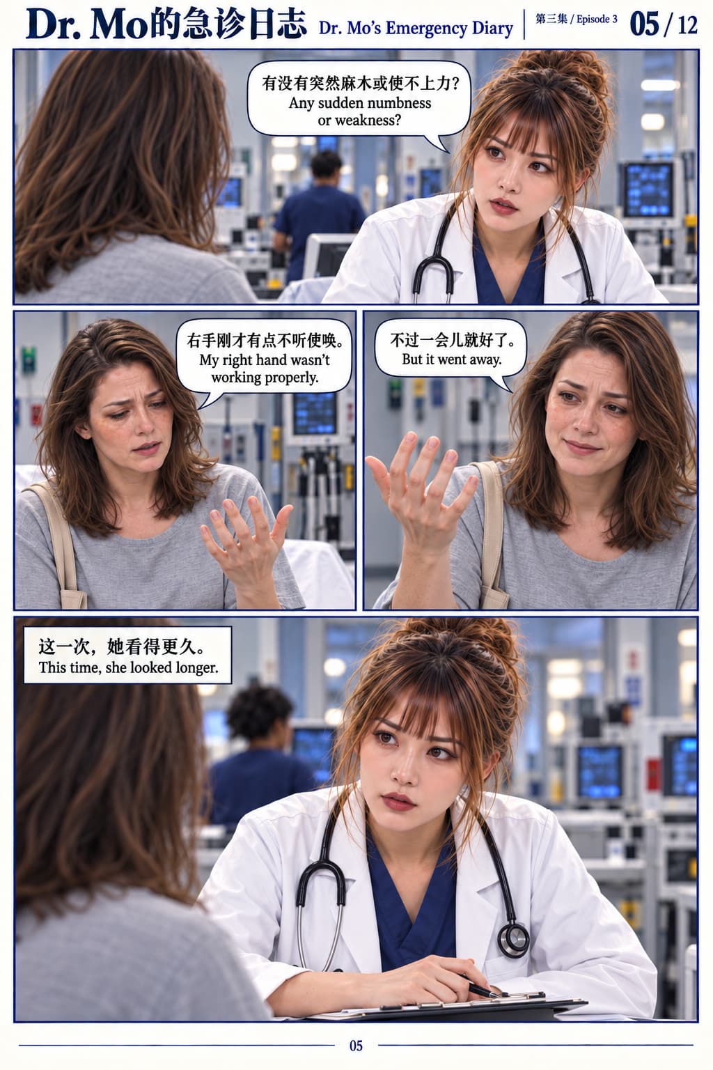 Her Platelet Count Was Only 8 — 05 / 12