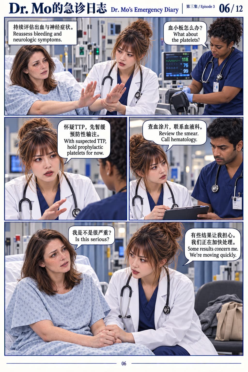 Her Platelet Count Was Only 8 — 06 / 12