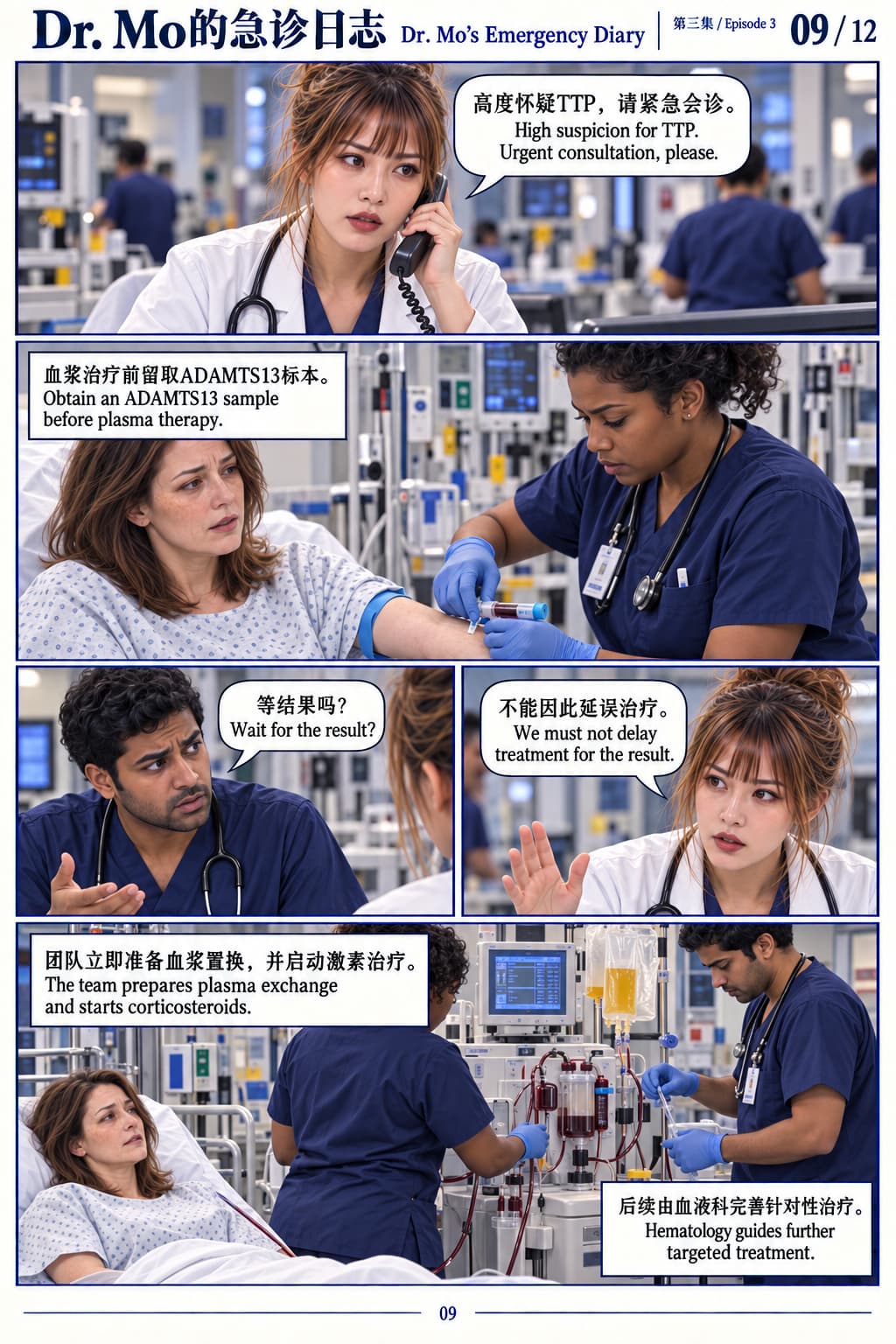 Her Platelet Count Was Only 8 — 09 / 12
