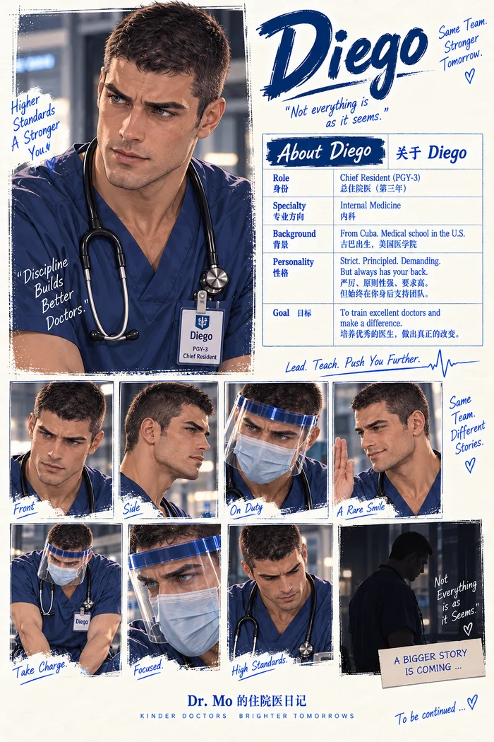 Diego 第二季人物肖像