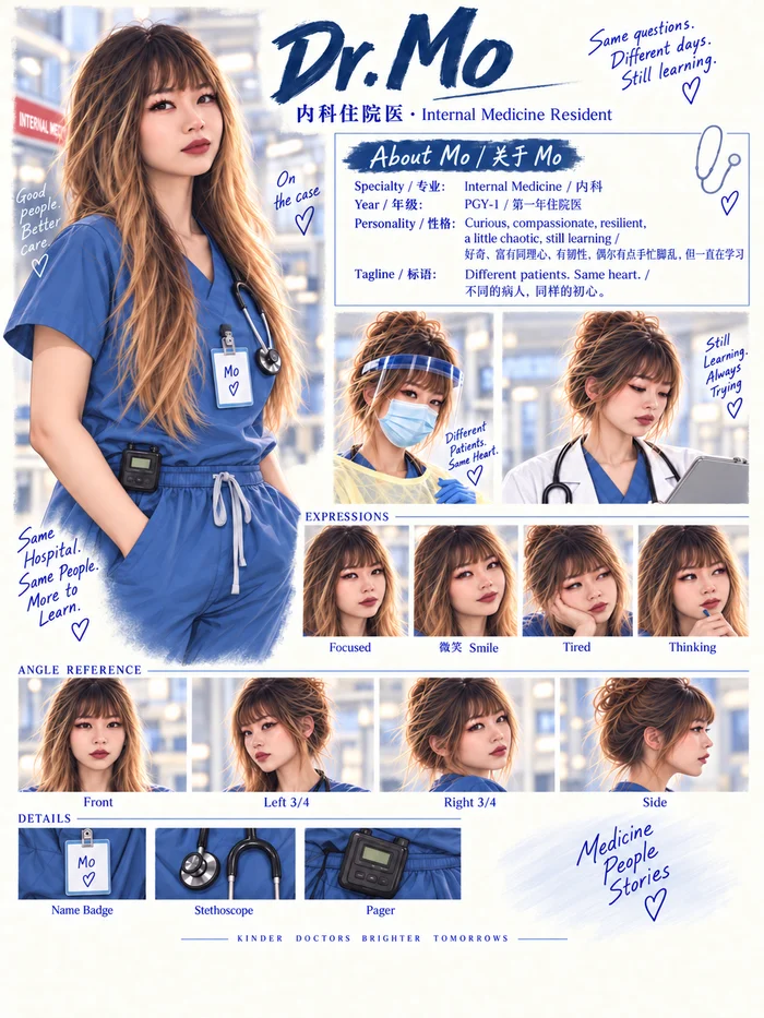Dr. Mo 第二季人物肖像