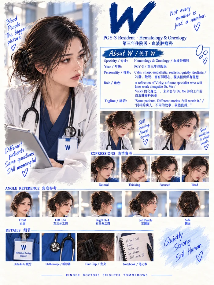 Dr. W 第二季人物肖像