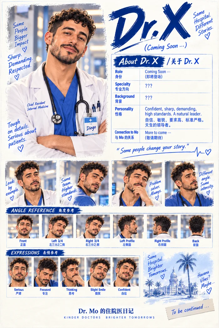 Dr. X 第二季人物肖像